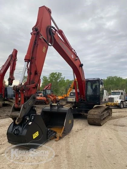 Front of used Link-Belt Excavator